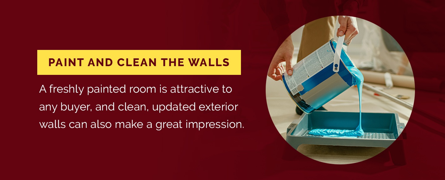 Paint and Clean the Walls
